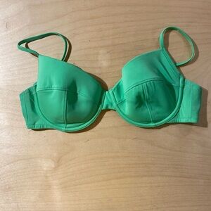 J. Crew Vibrant Green Swim Top 38C (GE)
